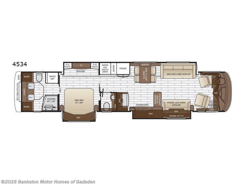 Used 2018 Newmar King Aire 4534 available in Attalla, Alabama