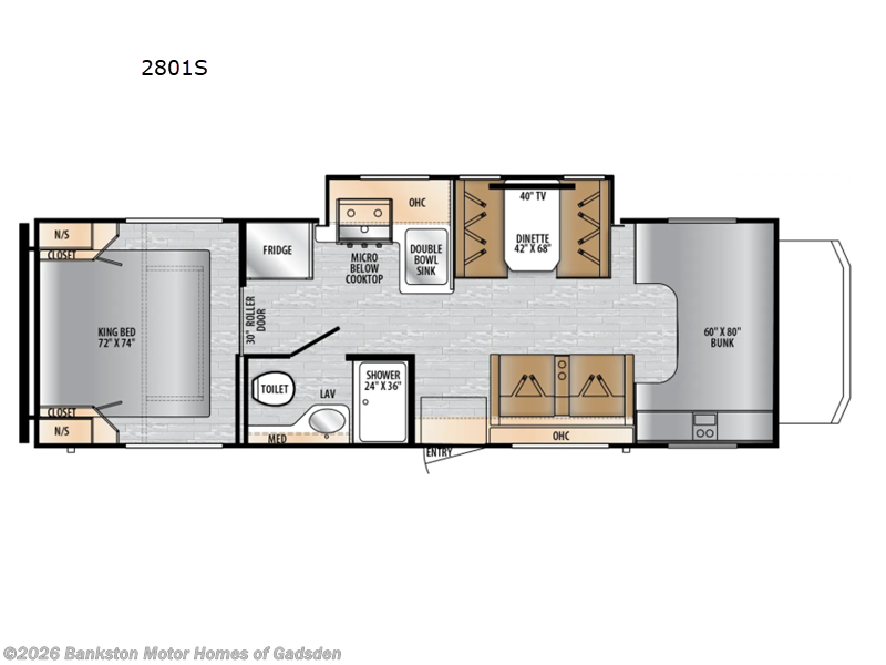 New 2026 East to West College Avenue 2801S available in Attalla, Alabama