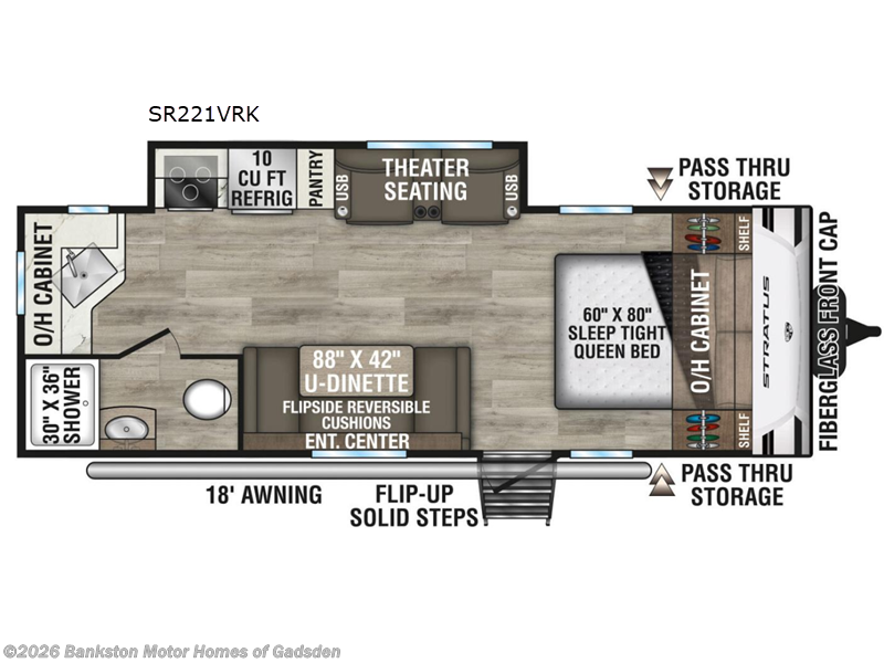 New 2026 Venture RV Stratus SR221VRK available in Attalla, Alabama