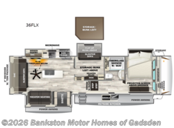 New 2027 Forest River Cherokee Sabre 36FLX available in Attalla, Alabama