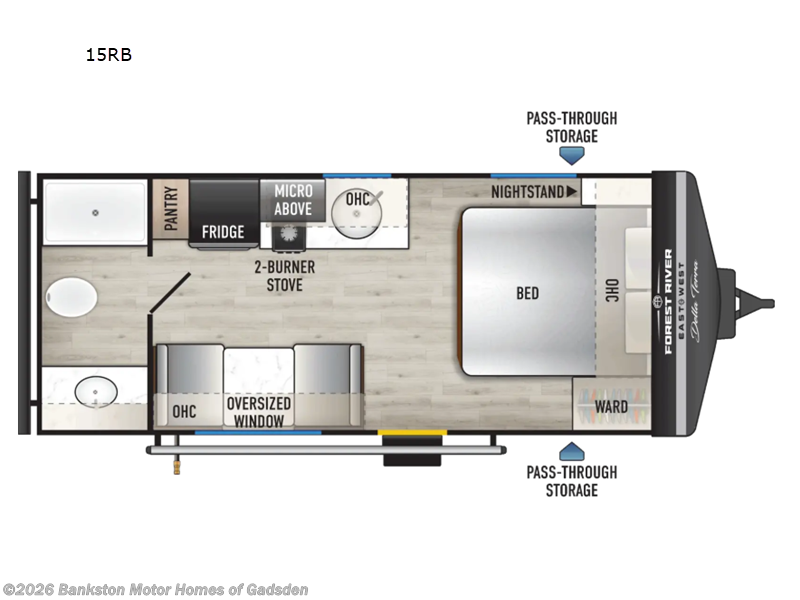 New 2027  East to West Della Terra 15RB by East to West from Bankston Motor Homes of Gadsden in Attalla, AL