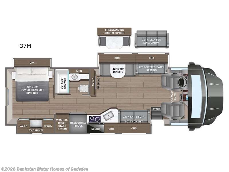 New 2027 Entegra Coach Accolade XL 37M available in Attalla, Alabama