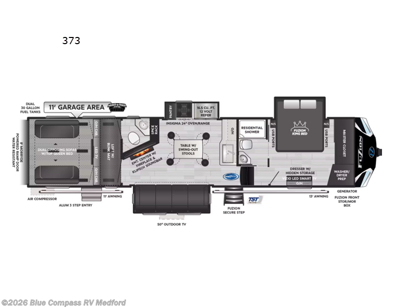 Used 2025 Keystone Fuzion 373 available in Medford, Oregon