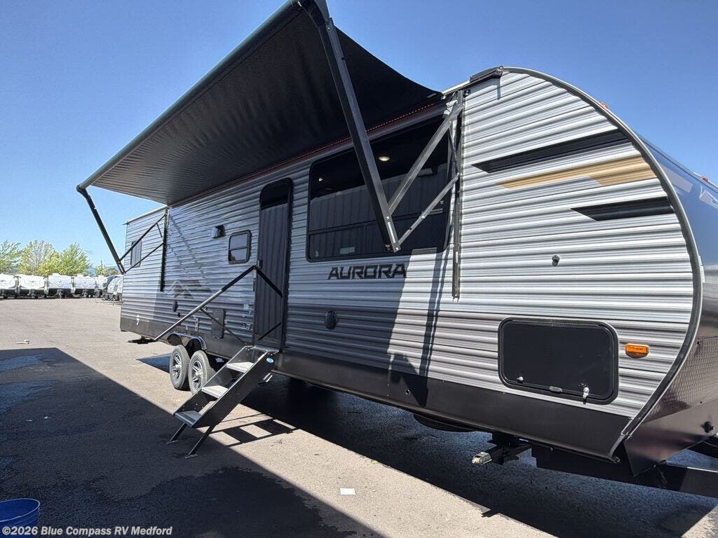 New 2026 Forest River Aurora 34BHTS (2 Queen Beds) available in Medford, Oregon