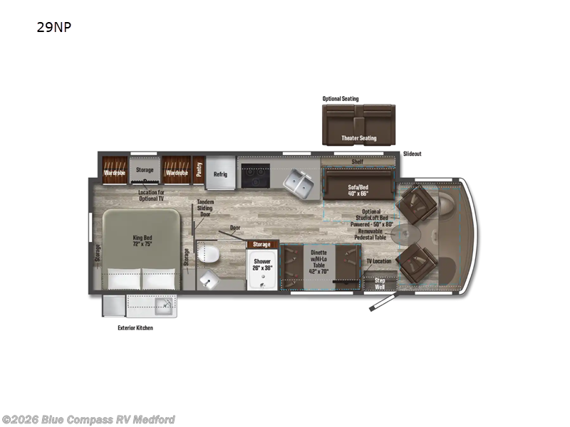 Used 2023 Winnebago Sunstar NPF Limited Edition 29NP available in Medford, Oregon