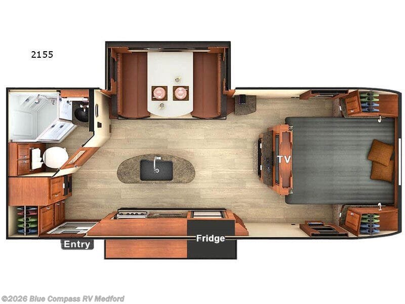 Used 2017 Lance  Lance Travel Trailers 2155 available in Medford, Oregon