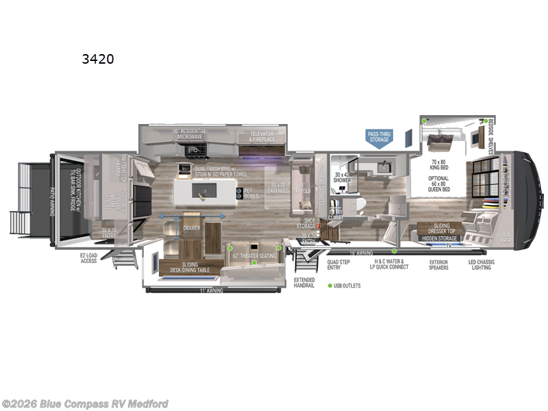 Used 2026 Brinkley RV Model Z 3420 available in Medford, Oregon