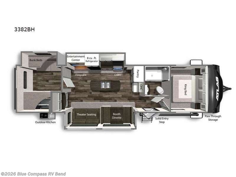 Used 2022 Dutchmen Atlas 3382BH available in Bend, Oregon