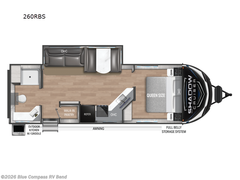 Used 2023 Cruiser RV Shadow Cruiser 260RBS available in Bend, Oregon