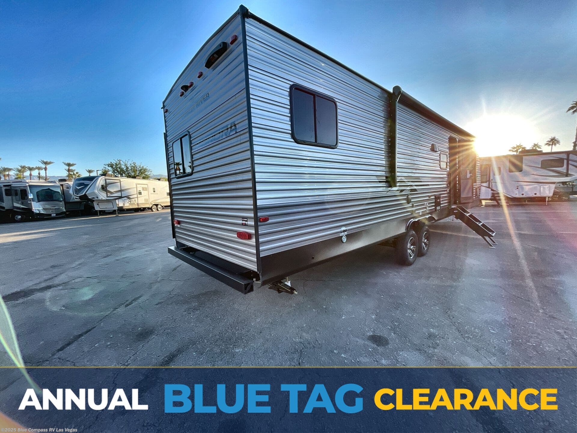 New 2026 Forest River Aurora 34BHTS (2 Queen Beds) available in Las Vegas, Nevada