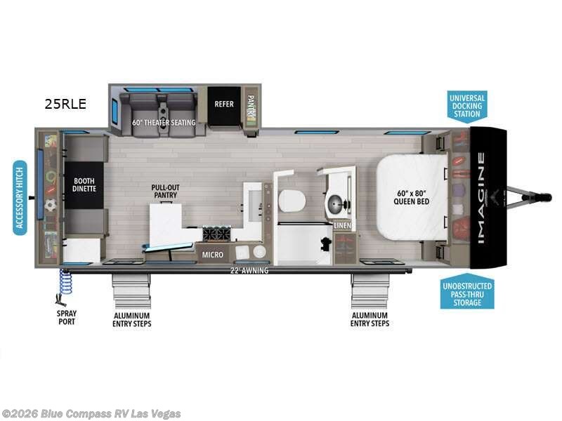 New 2026 Grand Design Imagine XLS 25RLE available in Las Vegas, Nevada
