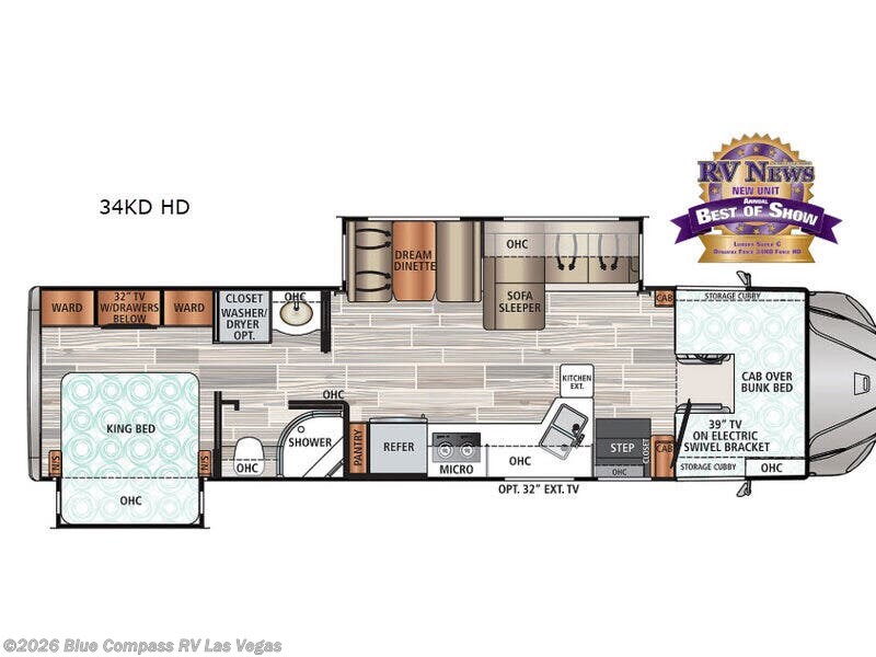 Used 2020 Dynamax Corp Force HD 34KD HD available in Las Vegas, Nevada