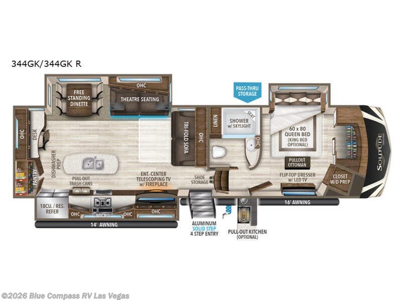 Used 2019 Grand Design Solitude 344GK available in Las Vegas, Nevada