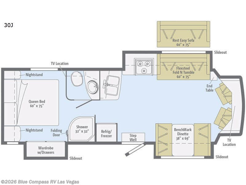 Used 2018  Winnebago Aspect 30J by Winnebago from Blue Compass RV Las Vegas in Las Vegas, NV