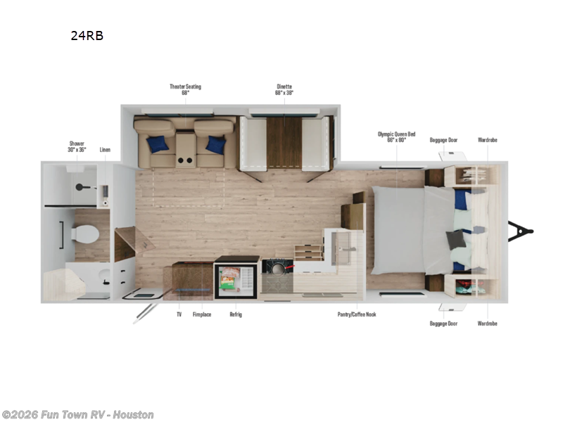 New 2026 Winnebago Access 24RB available in Wharton, Texas