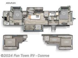 New 2024 Forest River Sierra Destination Trailers 40DUPLEX available in Conroe, Texas