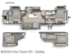 New 2024 Forest River Sierra Destination Trailers 40DUPLEX available in Rockwall, Texas
