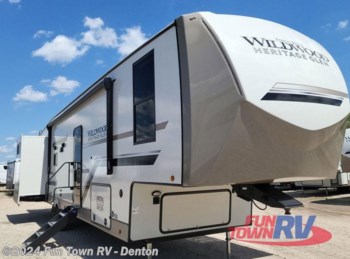 New 2024 Forest River Wildwood Heritage Glen 356QB available in Denton, Texas