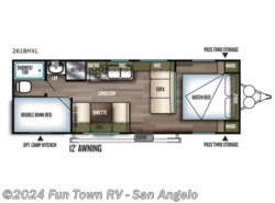 18 Forest River Wildwood X Lite 263bhxl Travel Trailer Specs