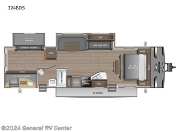 New 2023 Jayco Jay Flight 324BDS available in Clarkston, Michigan