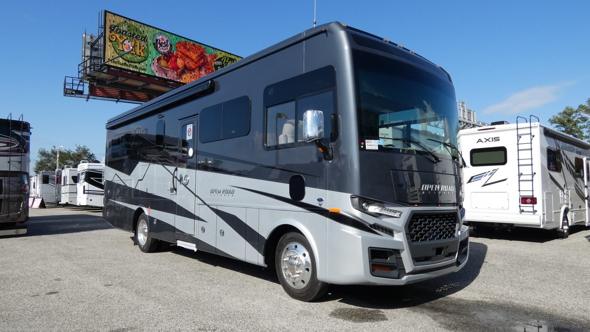 New 2026 Tiffin Allegro 29NA available in Ocala, Florida
