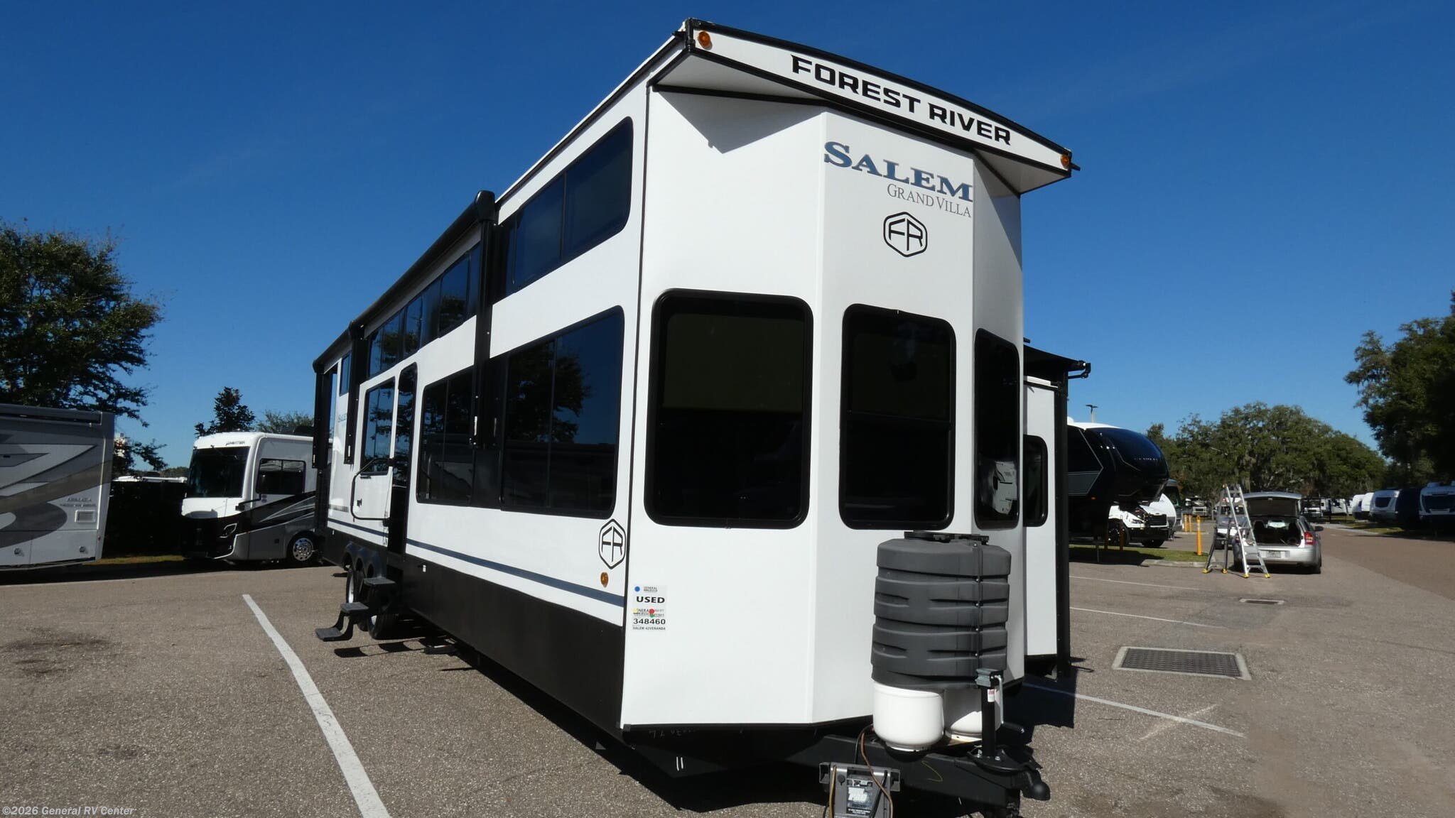 Used 2025 Forest River Salem Grand Villa 42VERANDA available in Dover, Florida