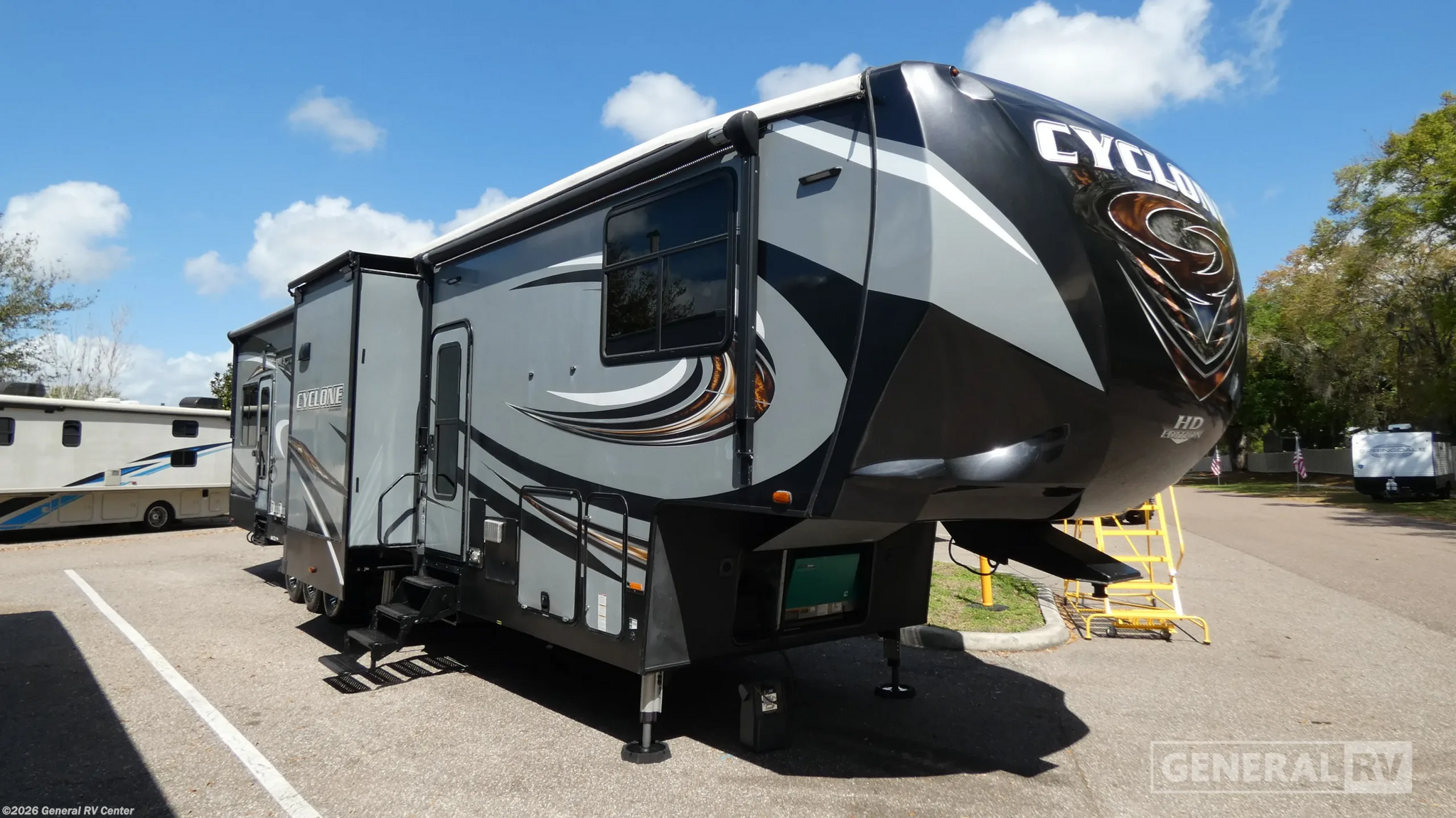 Used 2017 Heartland Cyclone 4250 available in Dover, Florida