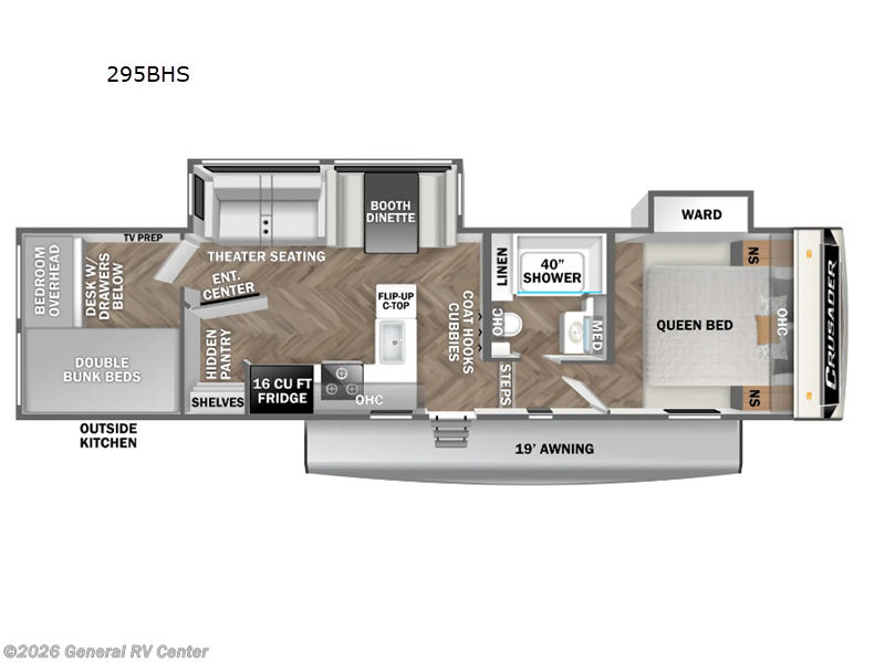 New 2025 Prime Time Crusader 295BHS available in Draper, Utah