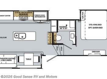 Used 2019 Forest River Cardinal Luxury 3350RLX available in Albuquerque, New Mexico