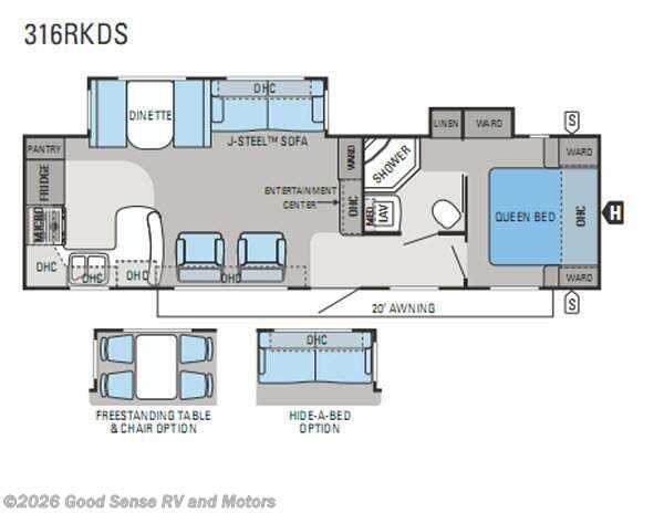Used 2013 Jayco Eagle 316RKDS available in Albuquerque, New Mexico