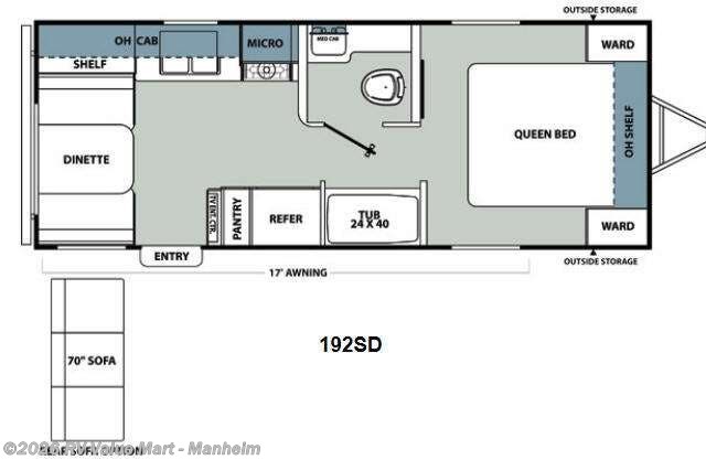 Used 2014 Coachmen Catalina Santara Series 192SD available in Manheim, Pennsylvania