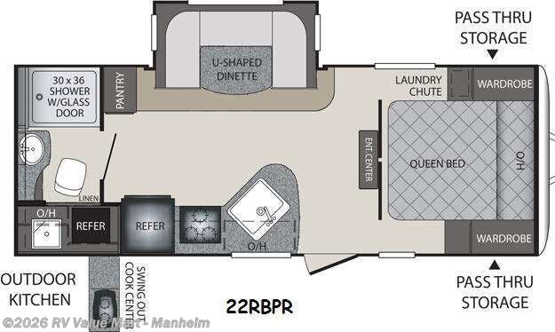 Used 2014 Keystone Premier Ultra Lite 22RBPR available in Manheim, Pennsylvania