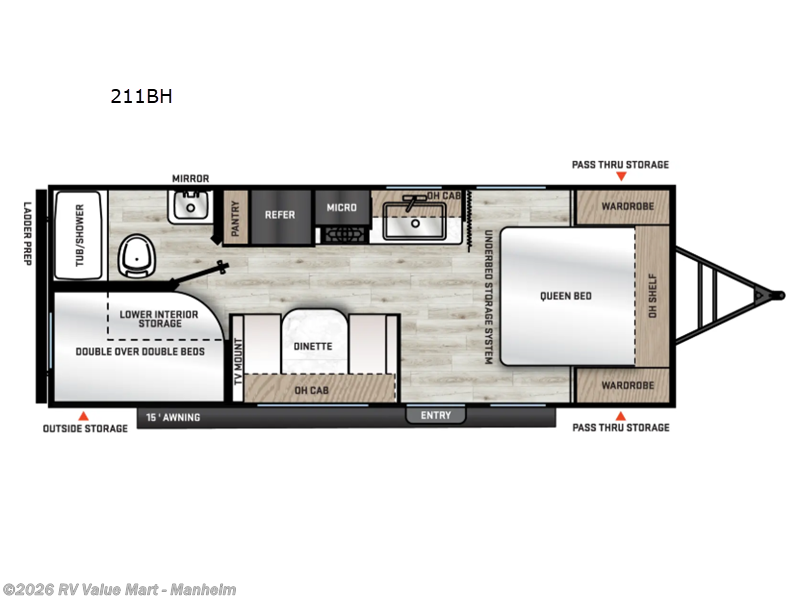 New 2026 Coachmen Catalina Summit Series 8 211BH available in Manheim, Pennsylvania