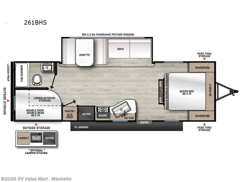 New 2026 Coachmen Catalina Summit Series 8 261BHS available in Manheim, Pennsylvania