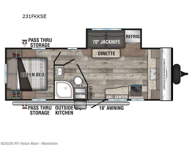 Used 2021 K-Z Sportsmen SE 231FKKSE available in Manheim, Pennsylvania
