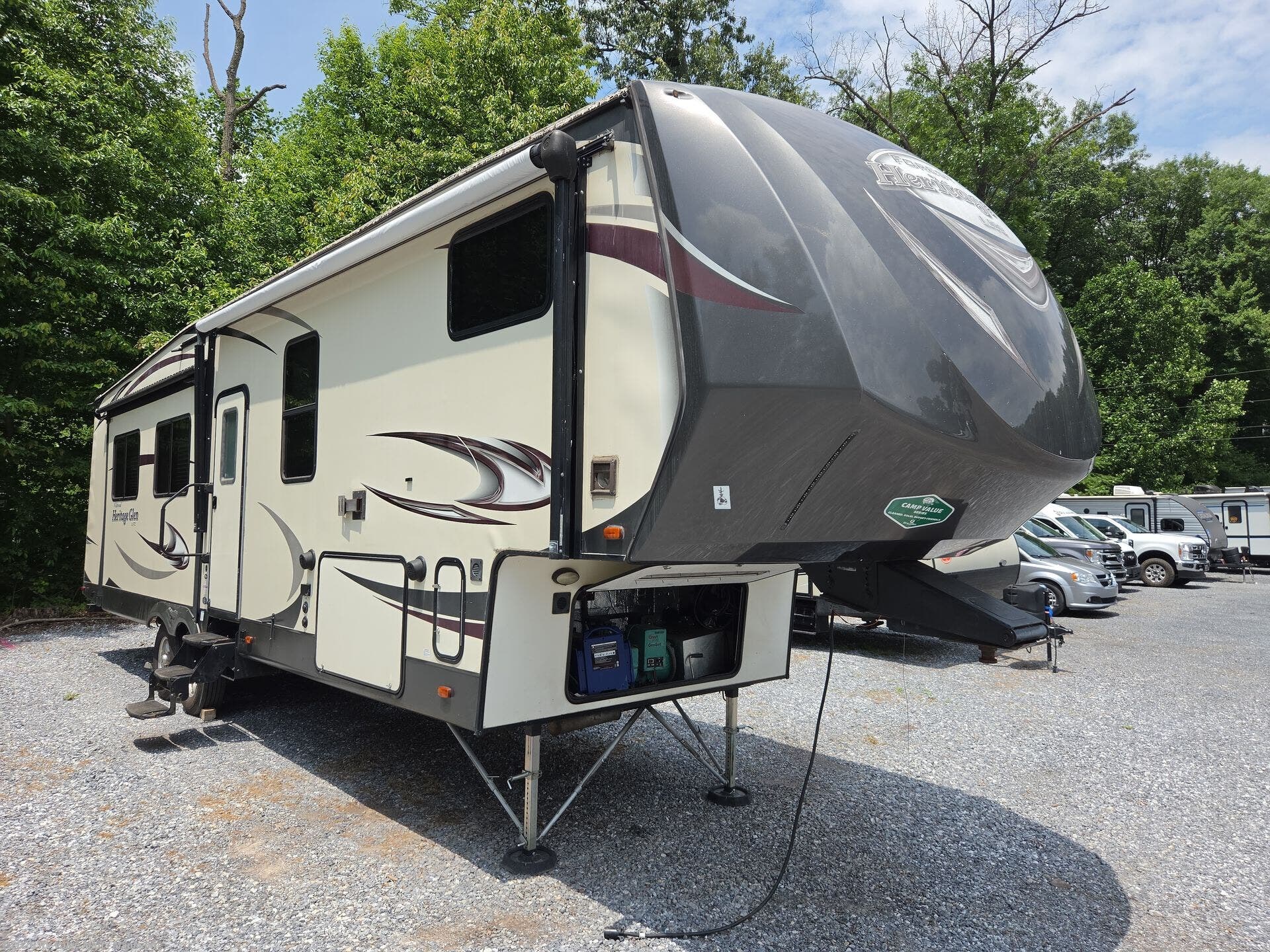 Used 2016 Forest River Wildwood Heritage Glen 346RK available in Manheim, Pennsylvania