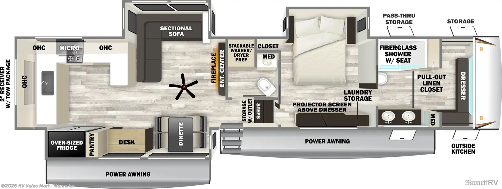 New 2027 Forest River Sabre 36EST available in Manheim, Pennsylvania