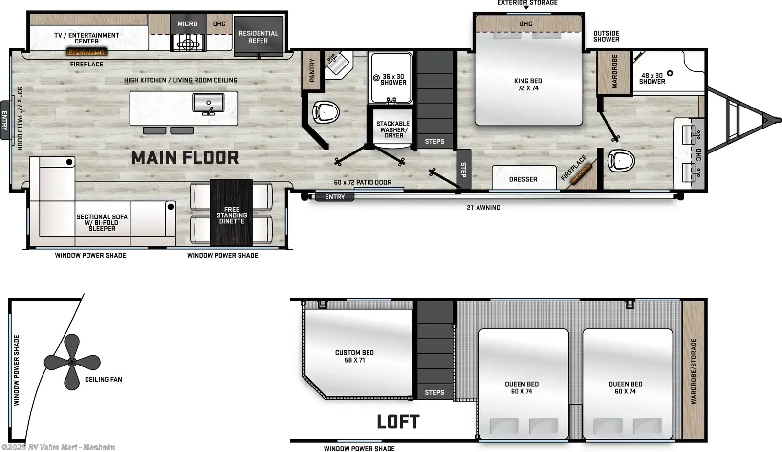 New 2027 Coachmen Catalina Destination Series 43CONDO available in Manheim, Pennsylvania