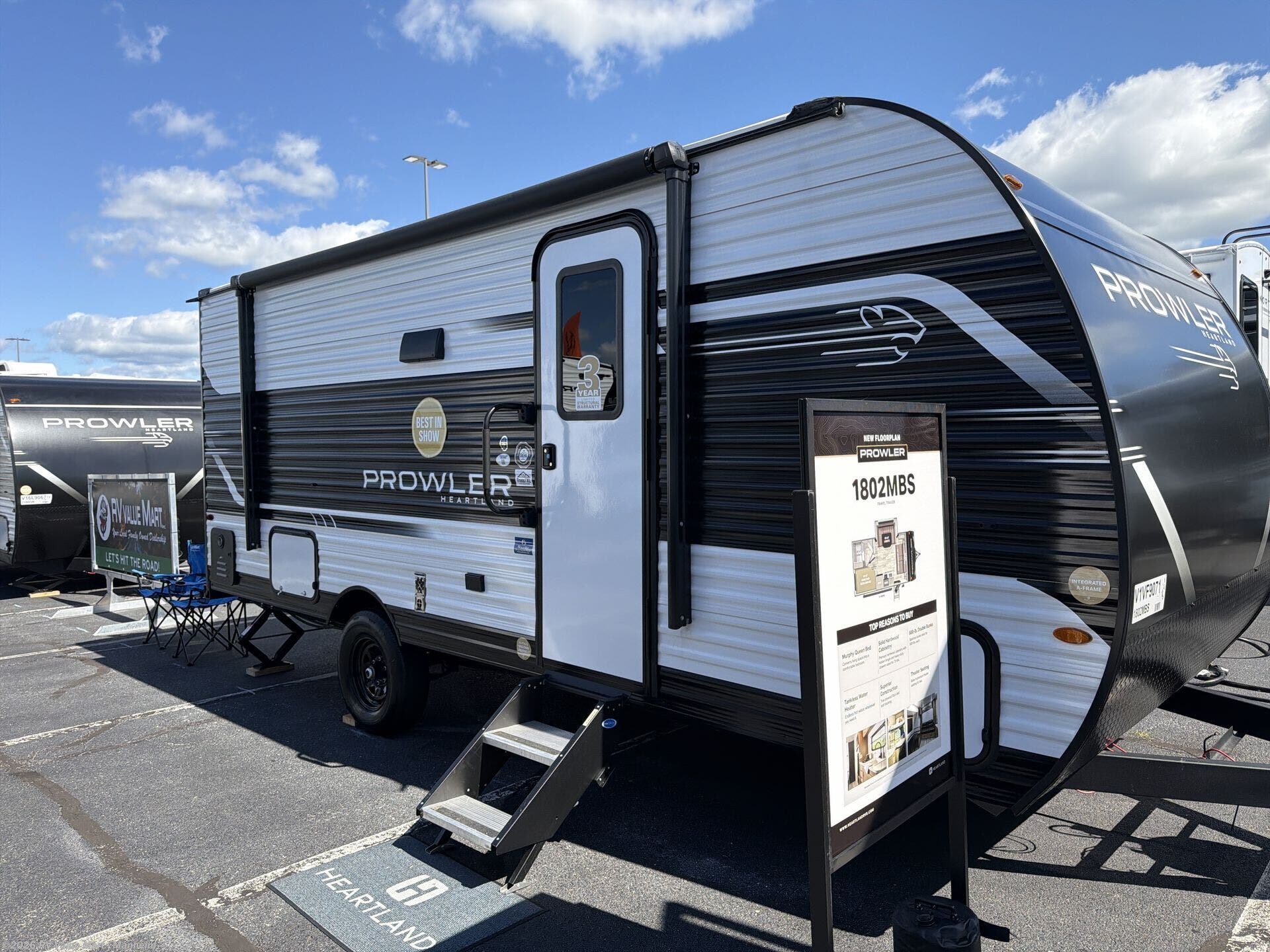 New 2027 Heartland Prowler 1802MBS available in Manheim, Pennsylvania
