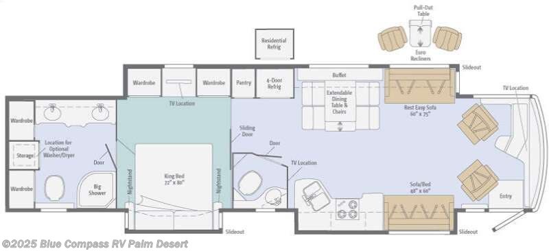 Used 2012 Itasca Ellipse 42JD available in Palm Desert, California