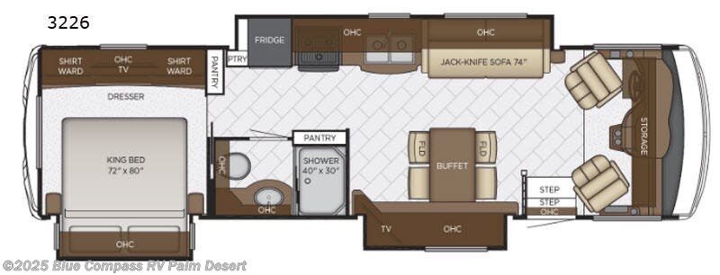 Used 2019 Newmar Bay Star 3226 available in Palm Desert, California
