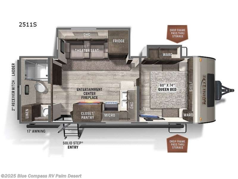 Used 2021 Forest River Rockwood Mini Lite 2511S available in Palm Desert, California