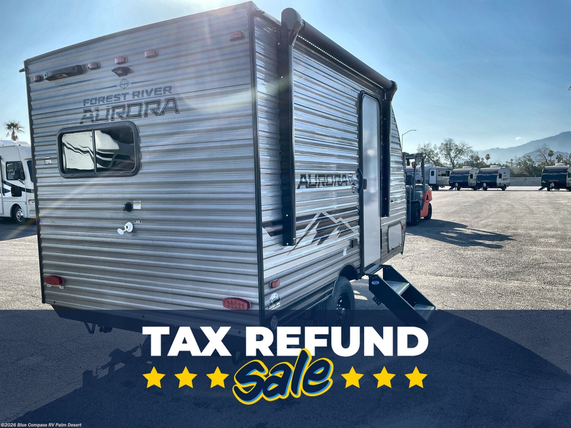 New 2026 Forest River Aurora Light 13RKX available in Palm Desert, California