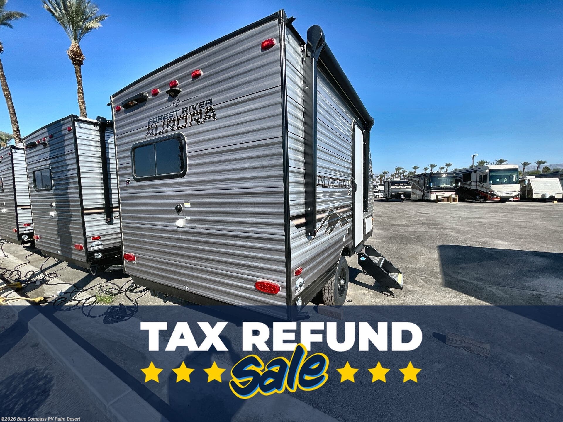 New 2026 Forest River Aurora Light 13RKX available in Palm Desert, California