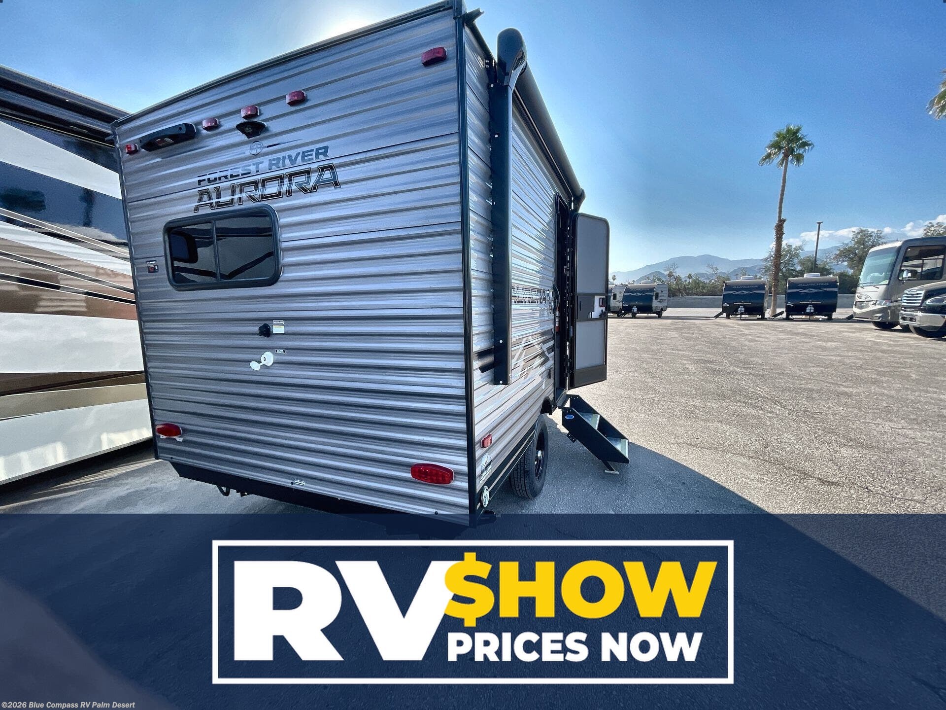 New 2026 Forest River Aurora Light 13RKX available in Palm Desert, California