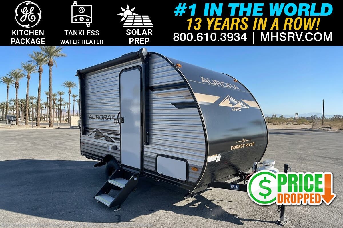 New 2026 Forest River Aurora Light 13RKX available in Palm Desert, California
