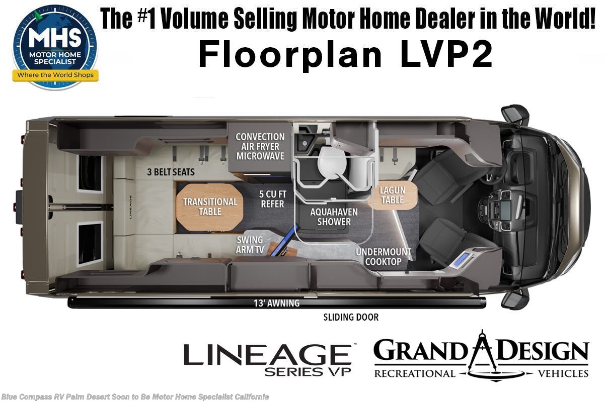New 2027 Grand Design Lineage Series VP LVP2 available in Palm Desert, California