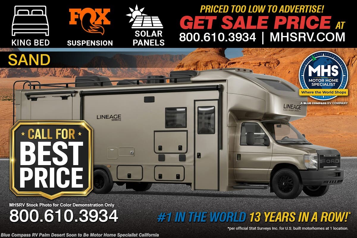 New 2027 Grand Design Lineage Series E 30DC available in Palm Desert, California
