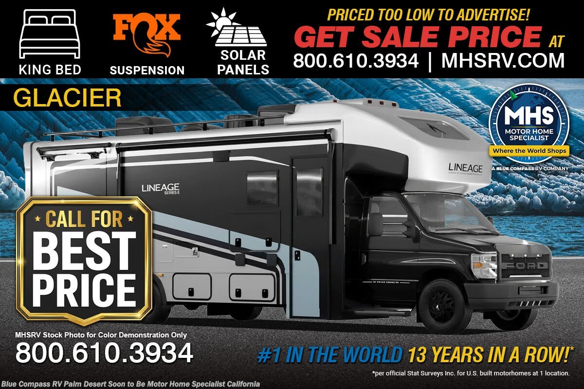 New 2027  Grand Design Lineage Series E 30DC by Grand Design from Blue Compass RV Palm Desert Soon to Be Motor Home Specialist California in Palm Desert, CA
