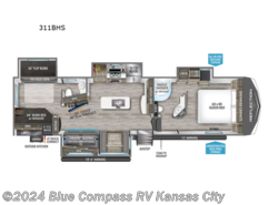 Used 2023 Grand Design Reflection 311BHS available in Grain Valley, Missouri